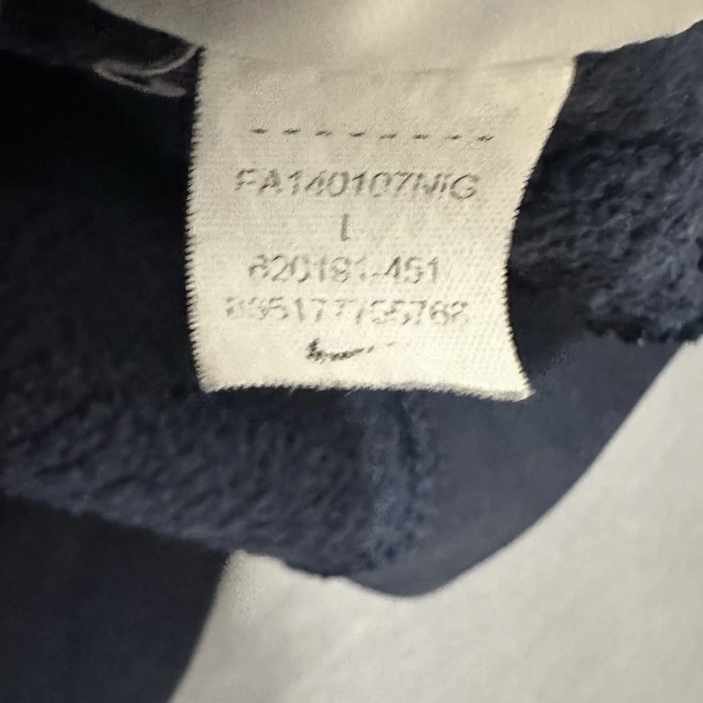 Nike SB Pullover Hoodie Mens Large Navy Blue Gradient Logo - Picture 9 of 12